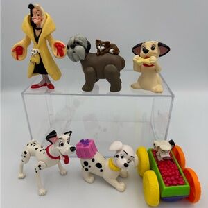 Disney 101 Dalmatians Vintage Figures McDonald's Happy Meal Toys Y2K 1990s‎ LOT